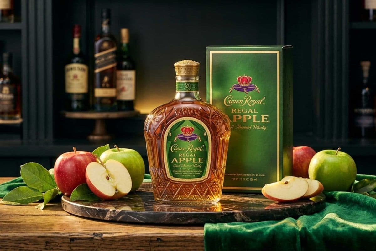 CROWN ROYAL APPLE (750ML) 35.0% ABV (1 x 750 mL)