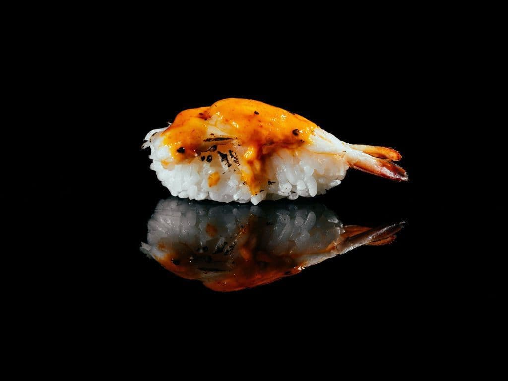 Torched Shrimp Sushi (2pcs)