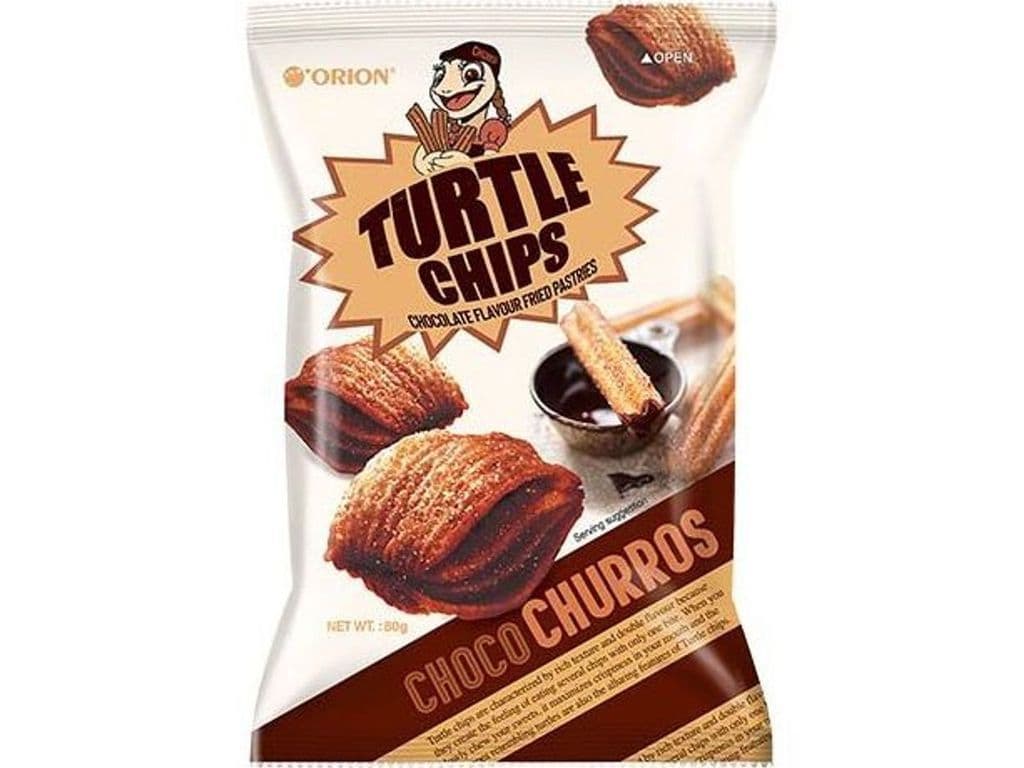 Turtle Chips Korea (80g) - Chocolate Churros