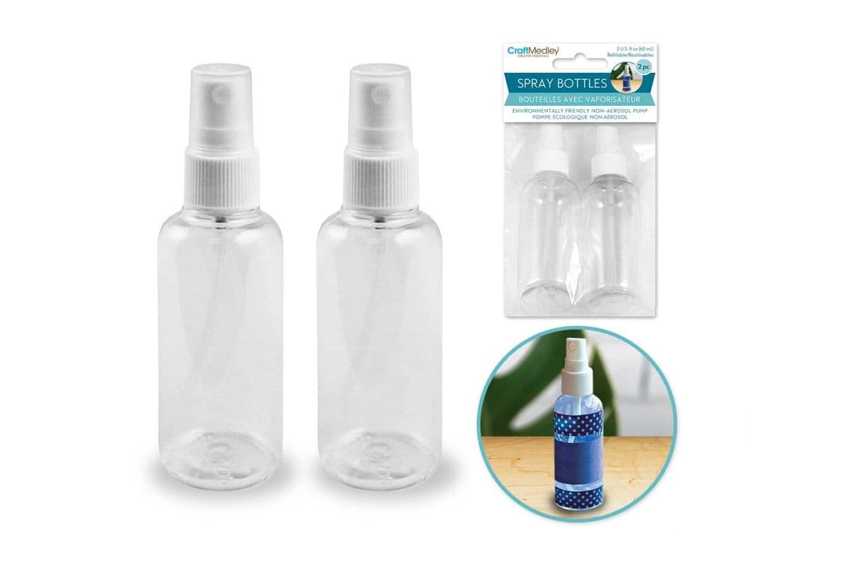 Pump Spray Bottles, 2 pack [PB210] (2 oz)