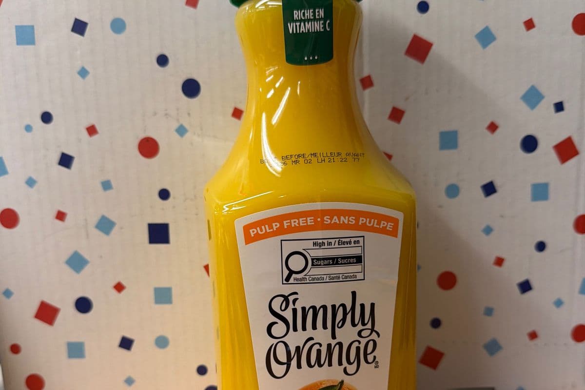 Simply Orange Pulp Free 1.54L