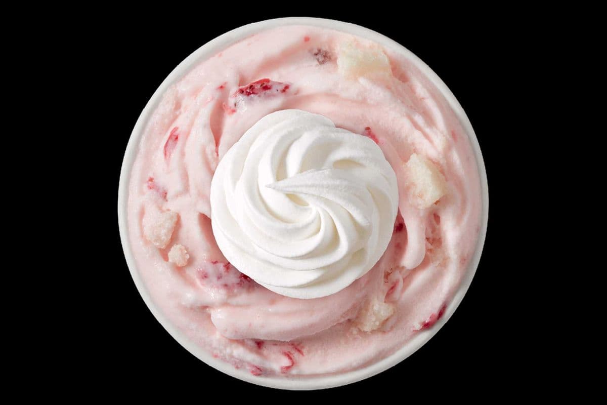 New! Strawberry Angel Food Cake Blizzard® Treat