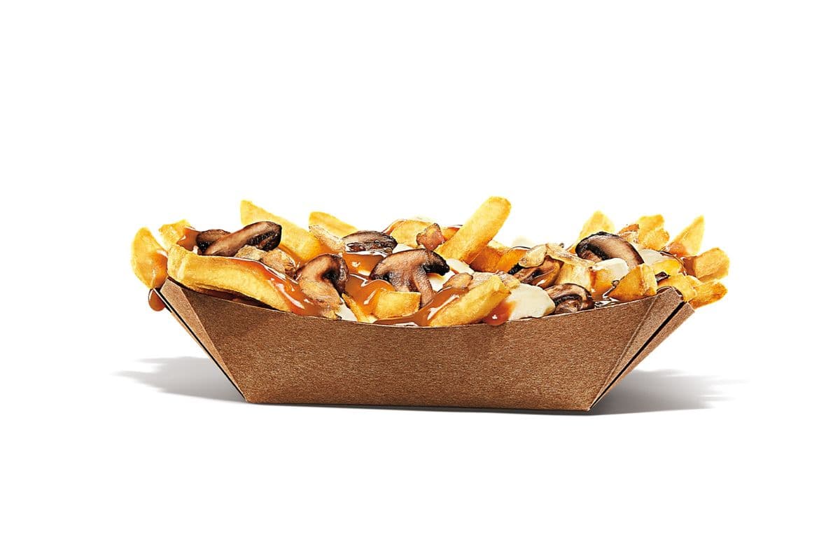 Mushroom Poutine (670 Cals)