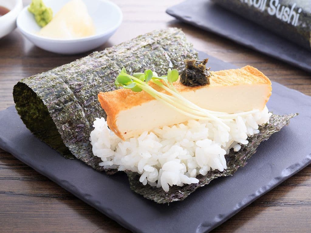 Atsuage Tofu Temaki