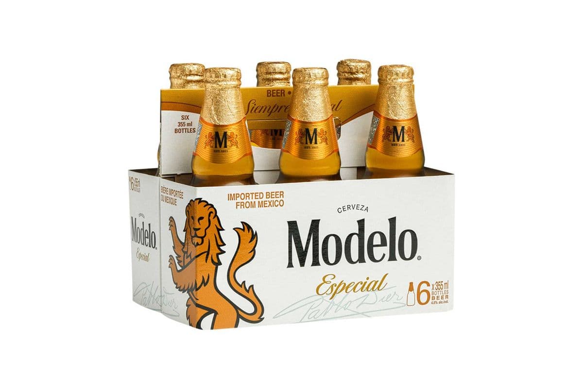 Modelo Especial Pilsner-Style Mexican Lager (6 Bottles) (6 x 330ml)