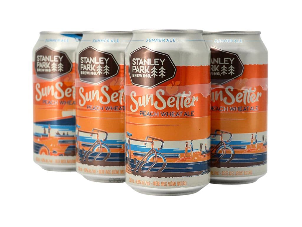 Stanley Park Brewing - Sunsetter Wheat Ale (6x355ml)