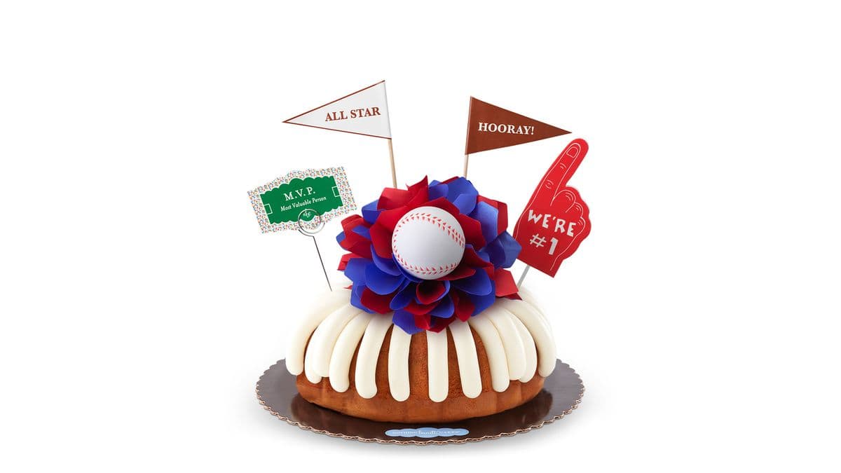 MVP – Baseball Big Decorated Bundt