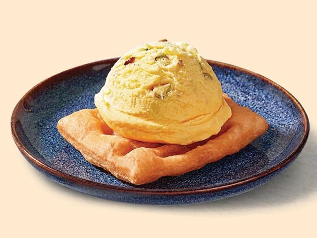 Saffron Pistachio Ice Cream