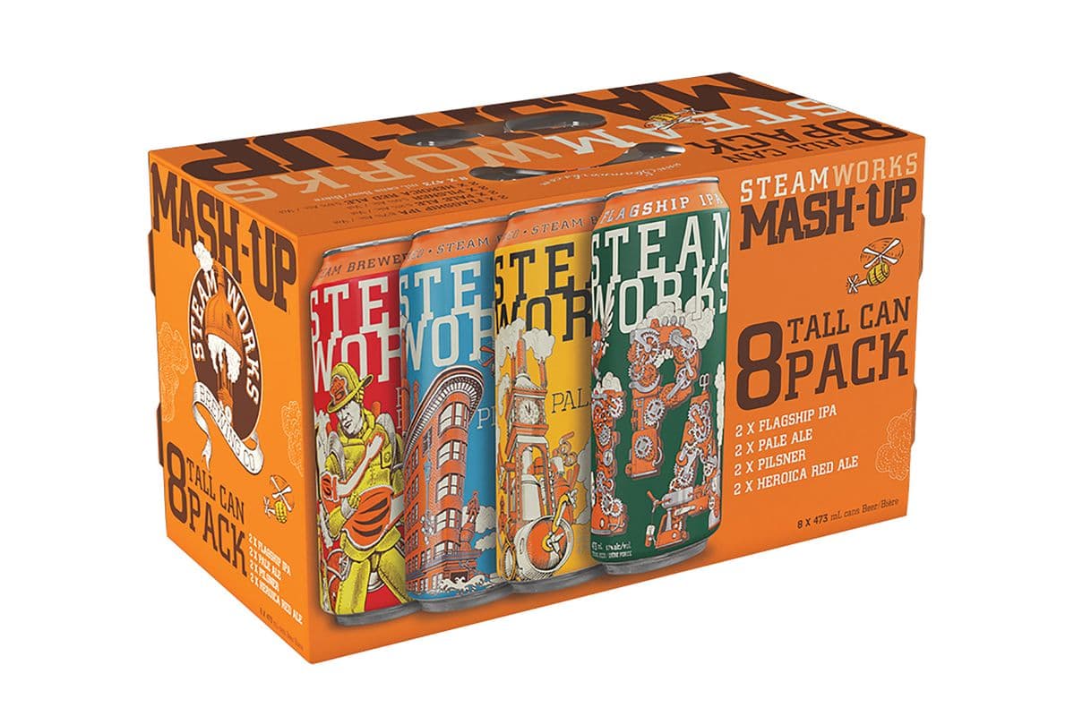 862375. Steamworks Mash Up (8 Cans) (8 x 355ML)