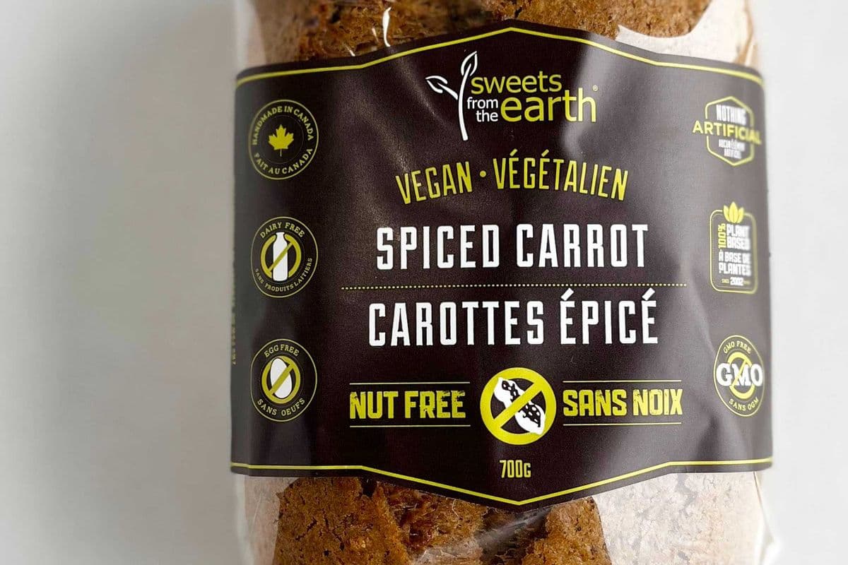 Nut Free Spiced Carrot Loaf 700g (1 x 700g)