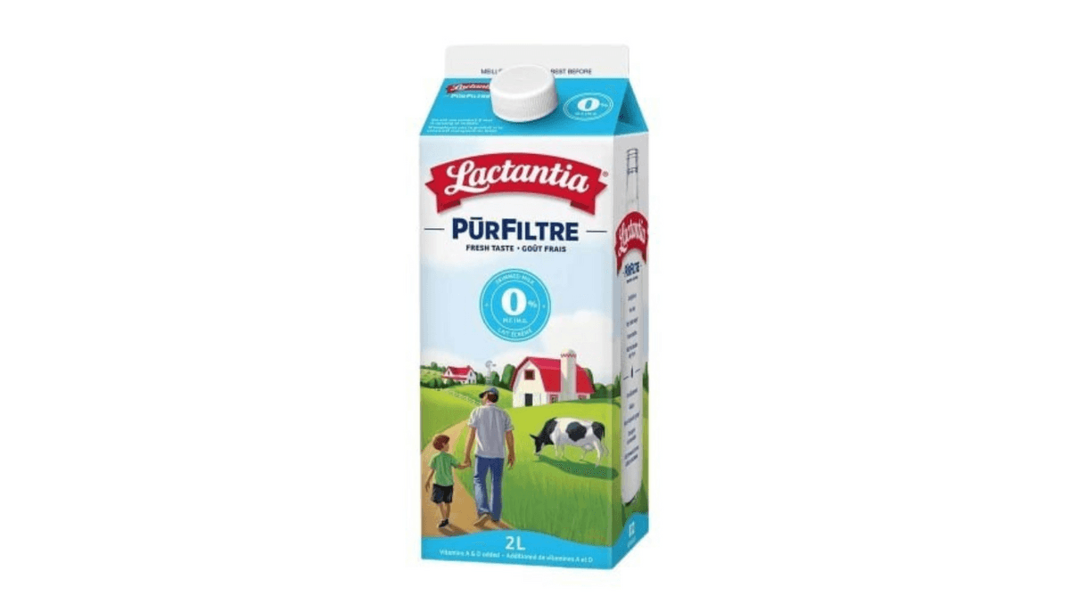 Lactantia - Lait 0% / Milk 0% 2L