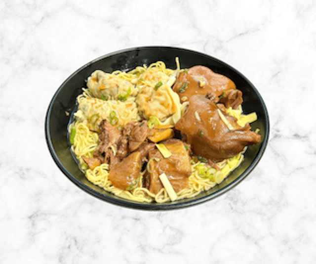Four items with soup noodle / 四餸汤面
