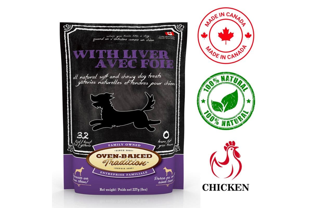 Oven-Baked Tradition - Soft And Chewy Liver Dog Treats (8 oz)