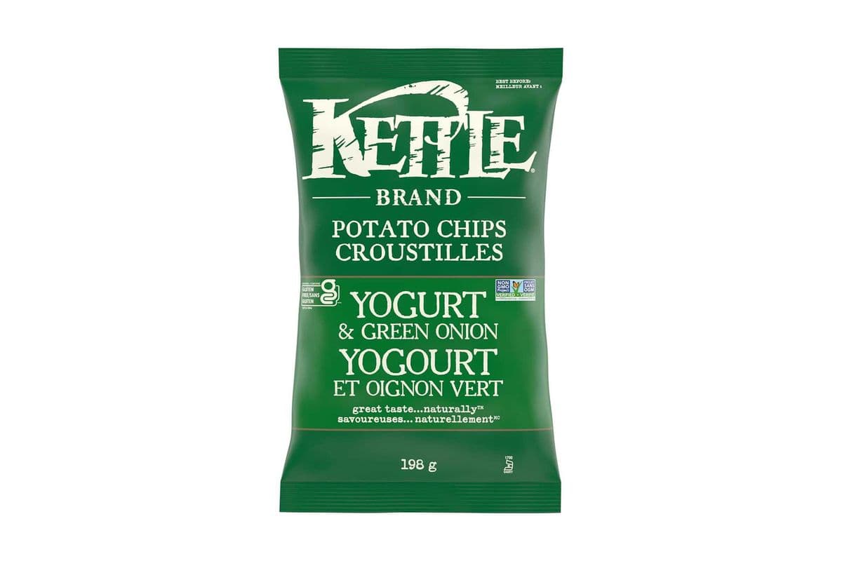 Kettle Chips - Yogurt & Green Onion (198G)