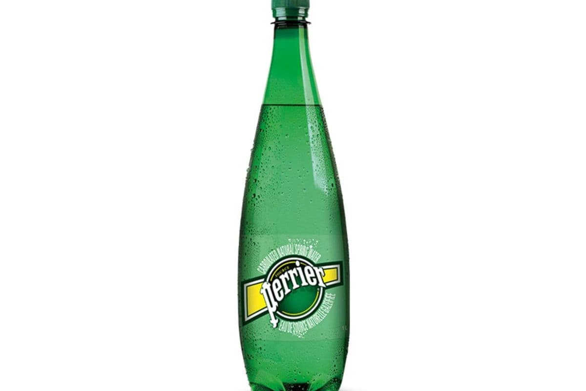 Perrier Original Carbonated Natural Spring Water (1 L)