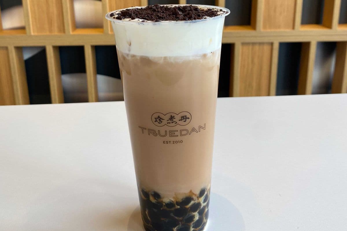 Boba Latte With Macchiato