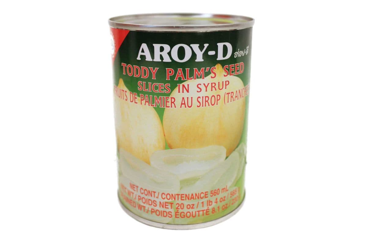 AROY–D Toddy Palms Seed Sliced in Syrup (565 g)