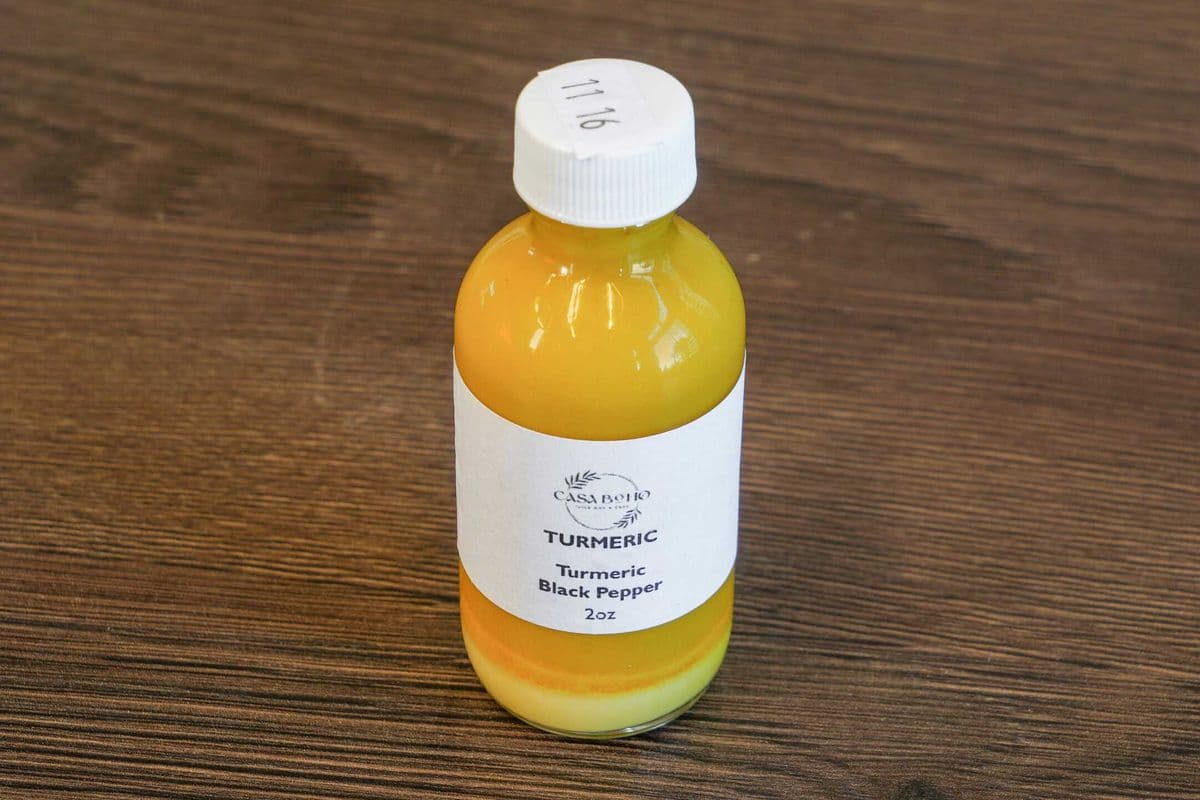 Organic Ginger Turmeric Shot 🌞