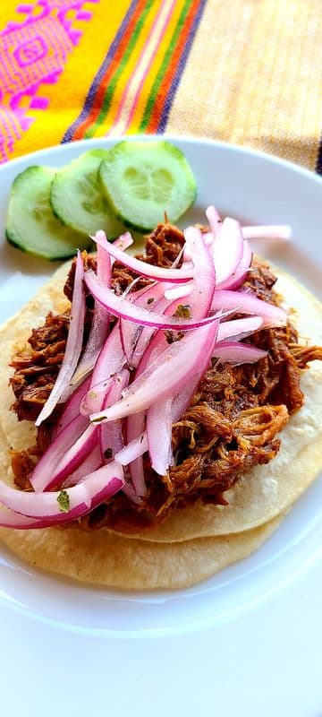 Cochinita Shredded Pork Taco (1 pc)