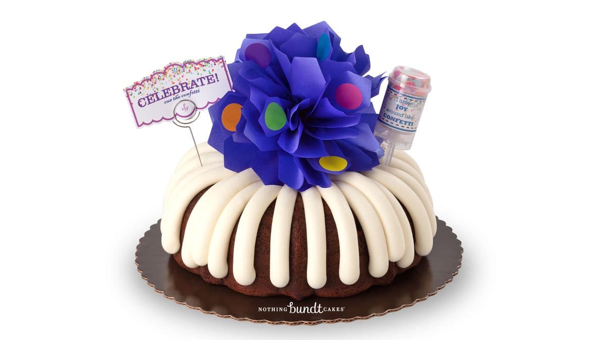 Celebrate Big Decorated Bundt