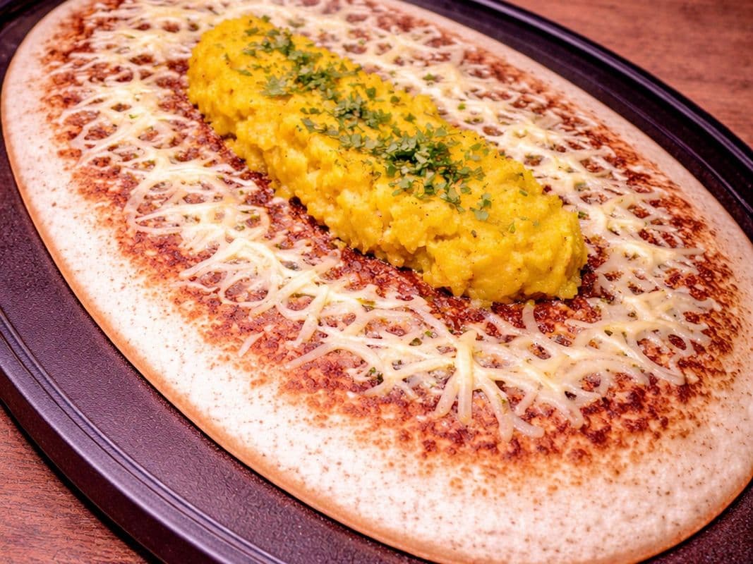 Sweet-Woodapple & Cheese Masala Dosa