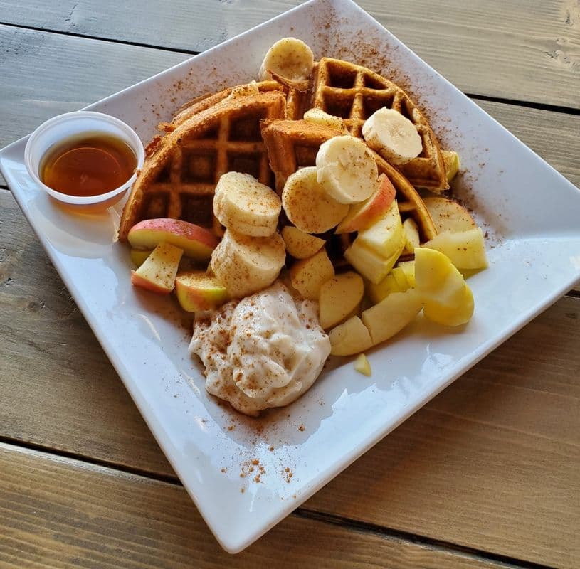 Protein Waffles (g-f | vegetarian)