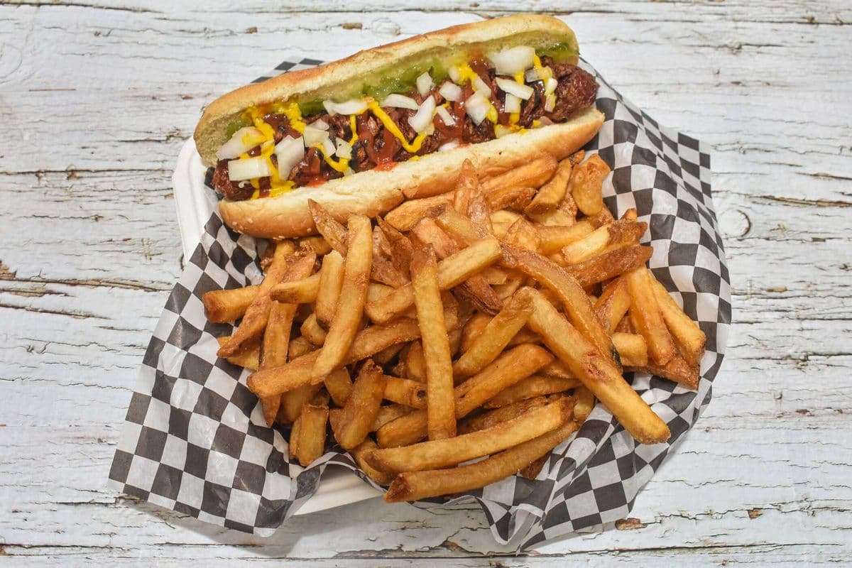 Sausage On a Bun Combo