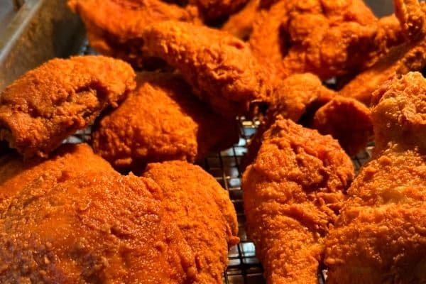 Poulet fritou (4 mcx)