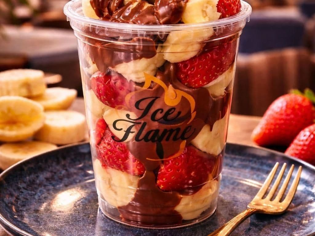  Strawberry Banana Fruit Cup