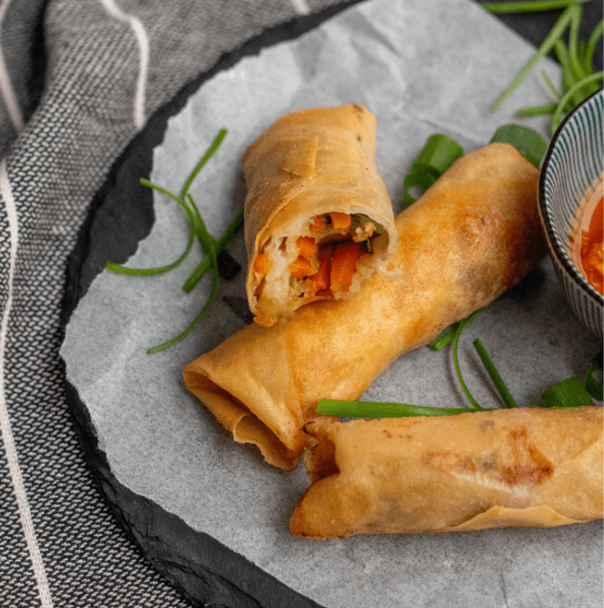 Vegetatian Spring Roll 素春卷