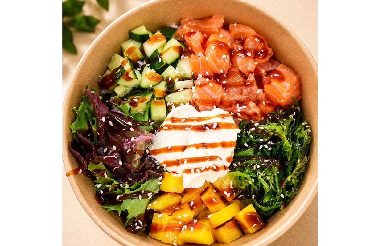 Philadelphia Salmon Bowl