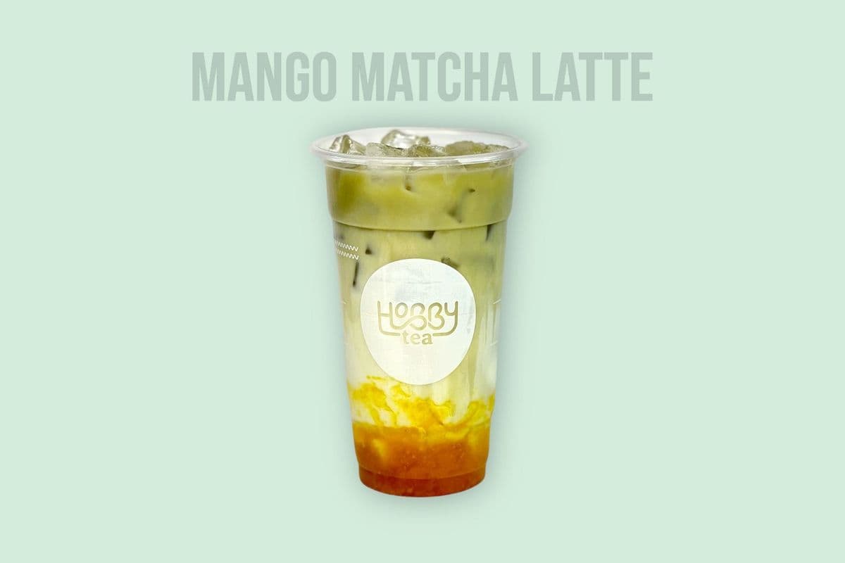 Mango Matcha Latte