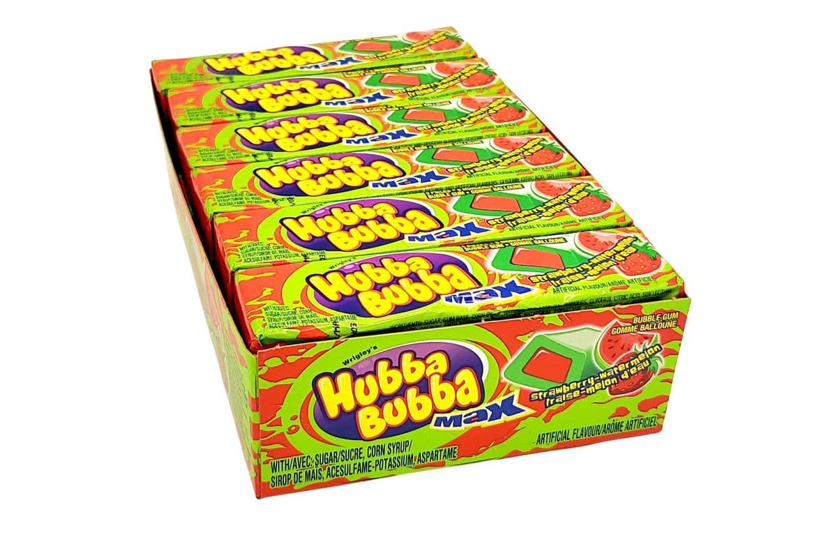 Hubba Bubba MAX Gum Strawberry-Watermelon
