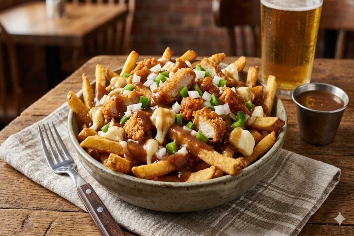 Butter Chicken Poutine