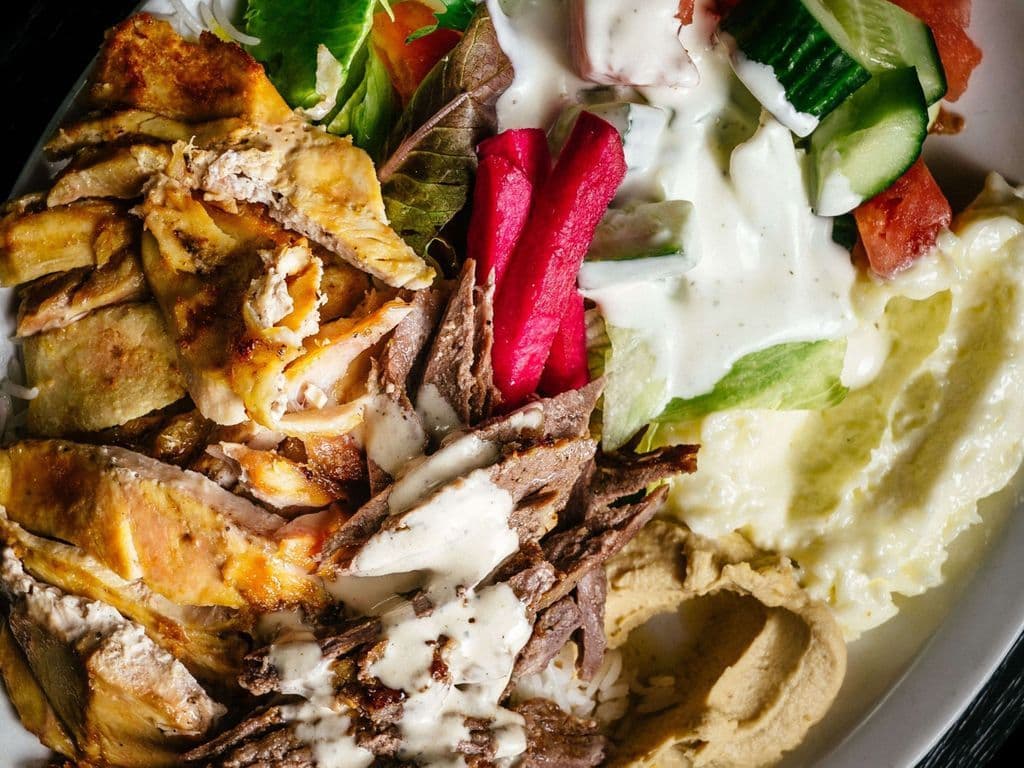 Shawarma mixed