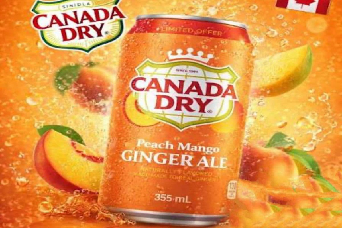 Canada Dry Gingerale Peach Mango