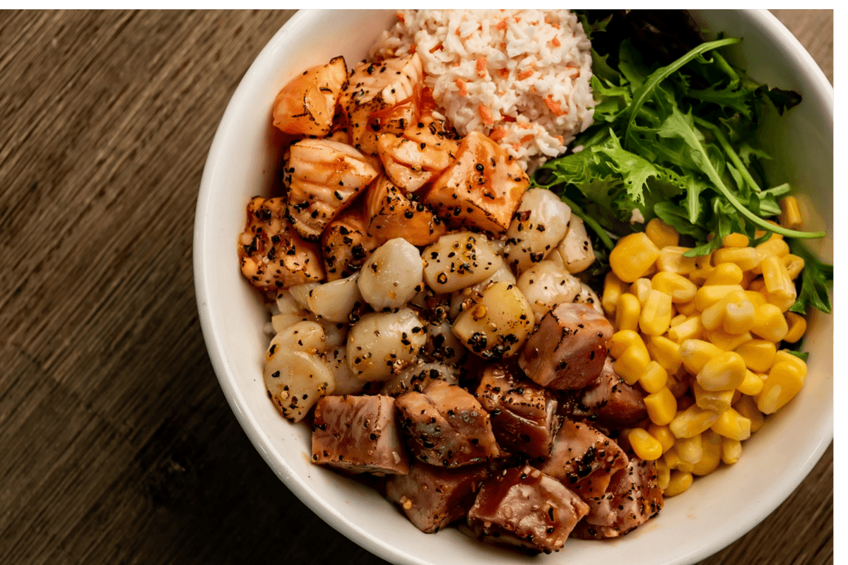 Aburi Poke with 2 Proteins