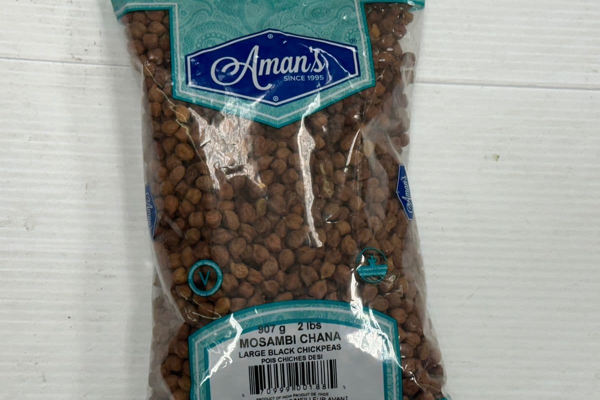 Aman’s Mosambi Chana (Large Black Chickpeas)-Out of stock (2 lbs)
