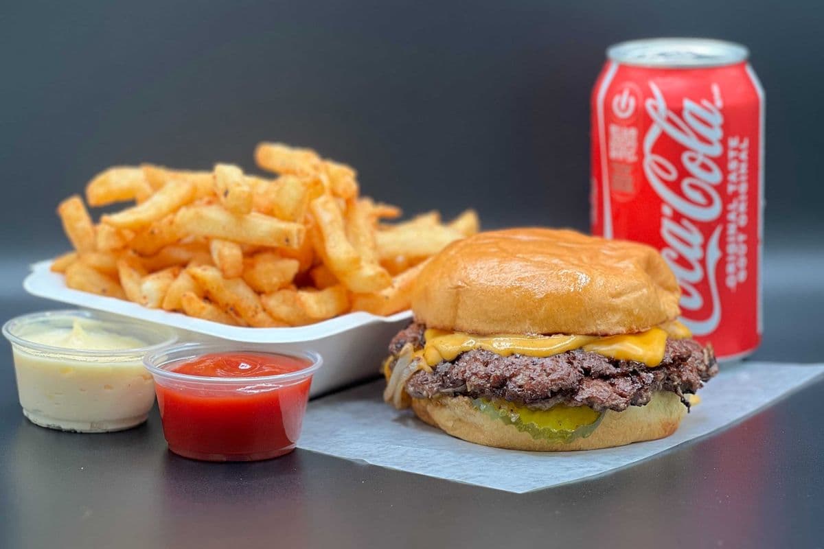 Double SMASH Burger Combo