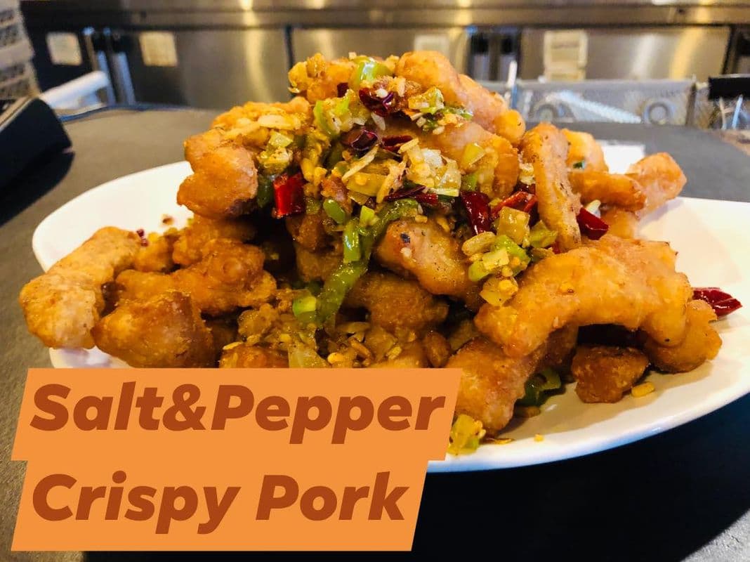 Salt and Pepper Crispy Pork Cubes