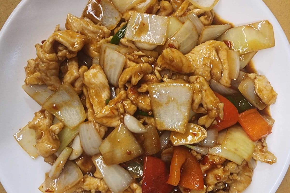 1709. Diced Chicken in Bean Sauce