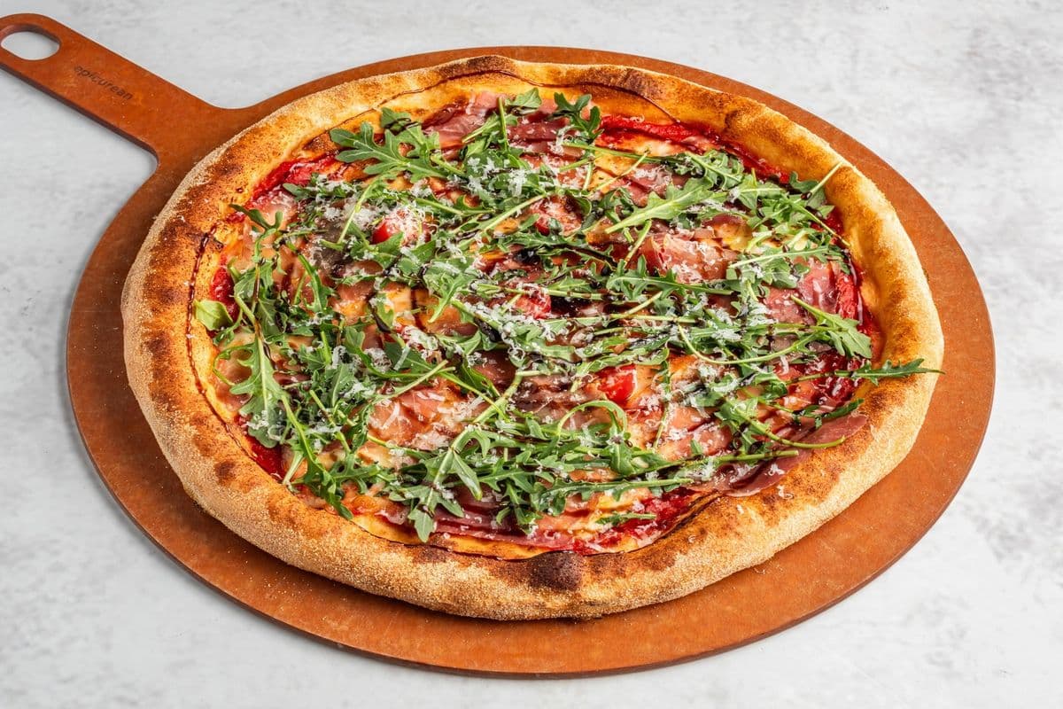 Speck and Arugula