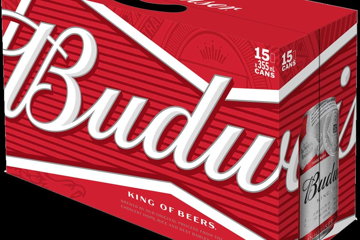 Budweiser (15 x 355ml Can)