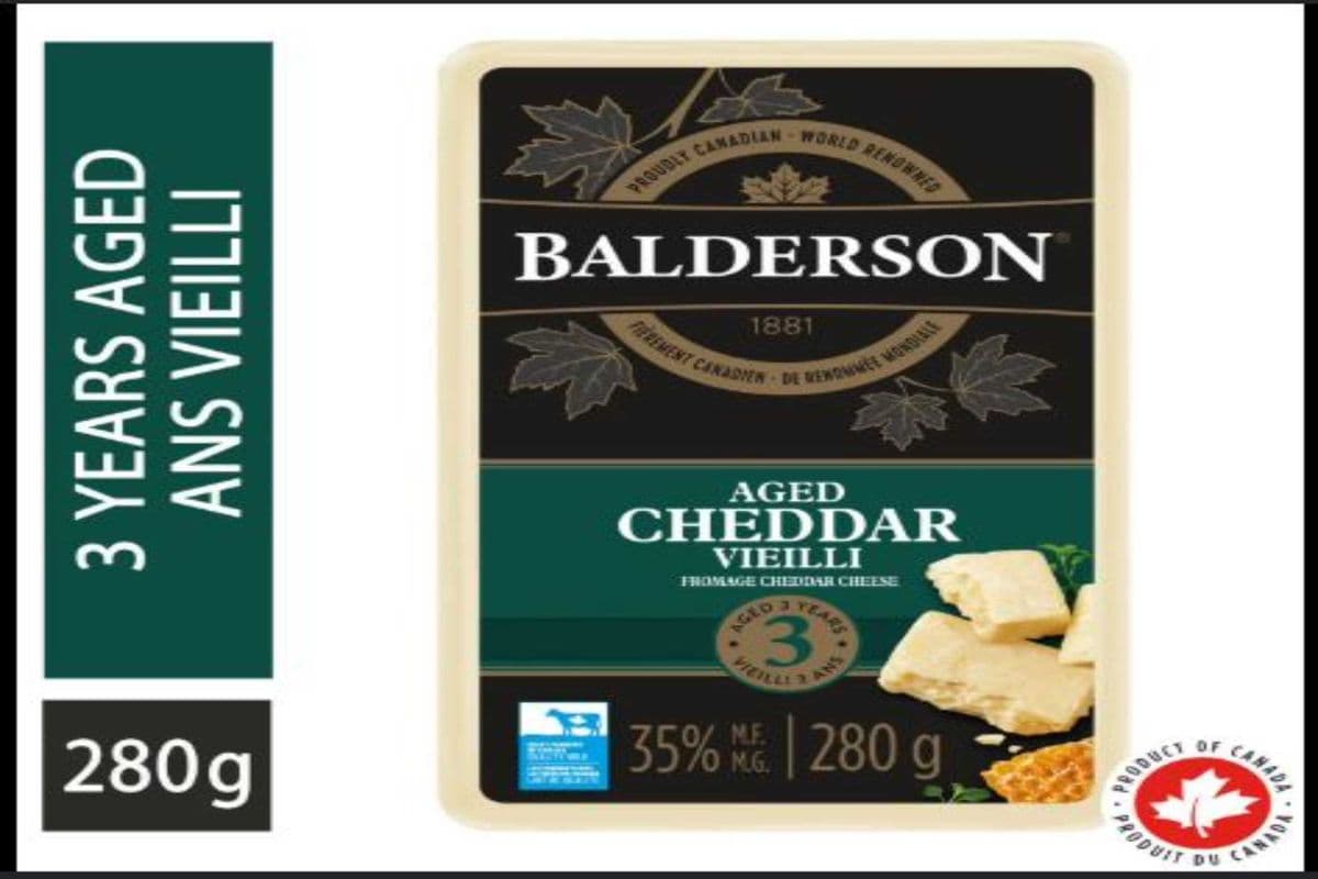 BALDERSON 3 YEARS AGED CHEDDARVIEILLI (280G)