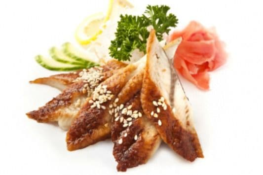 Eel (Unagi) Sashimi