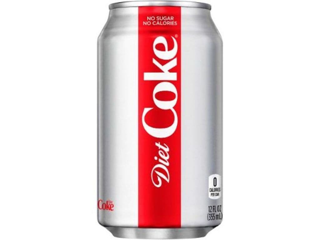 Pop, 355ml can Diet coke