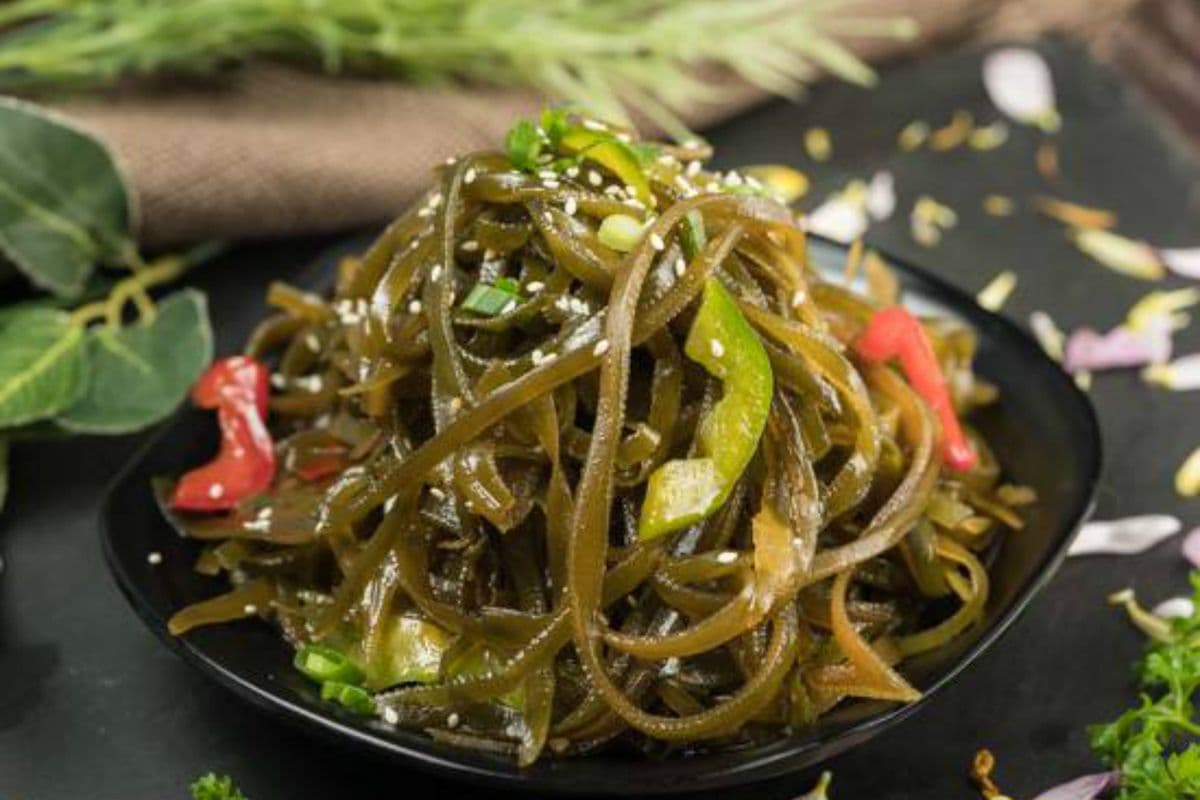 Seaweed Salad with House Soy Sauce