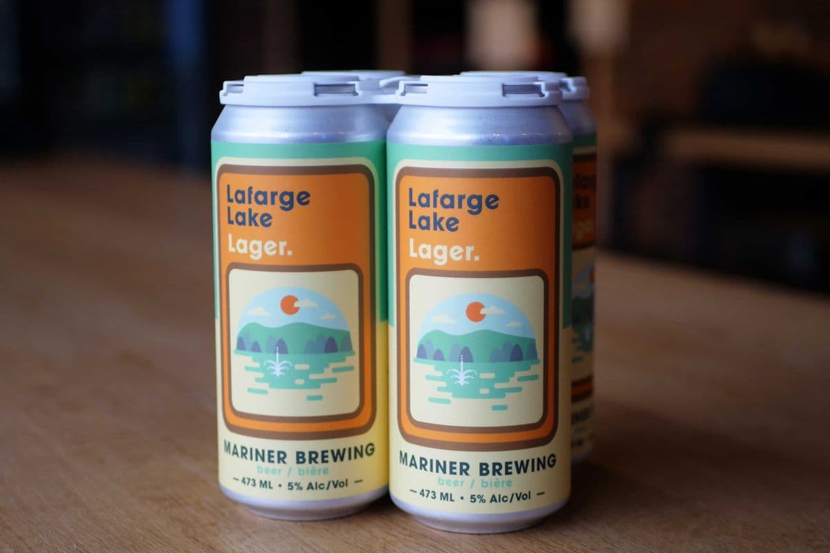 4 Pack LaFarge Lake Lager 5%/473ml (4 x 473ml)