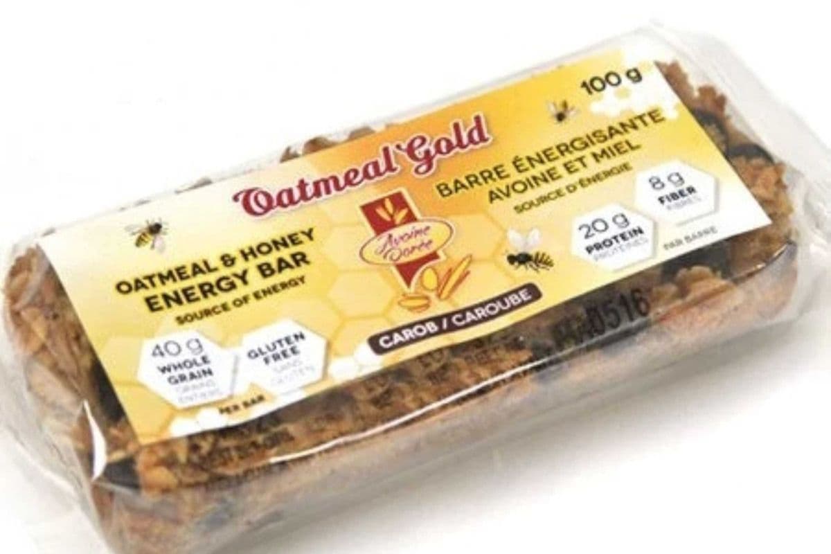 Oatmeal and Honey Energy Bar