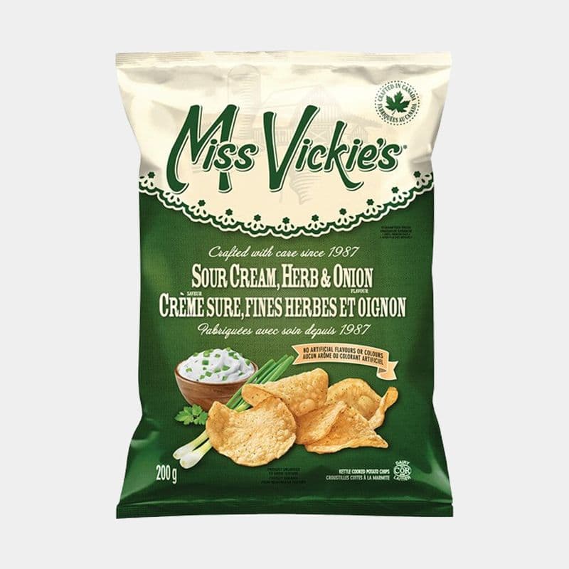 Miss Vickies Sour Cream, Herbs & Onion